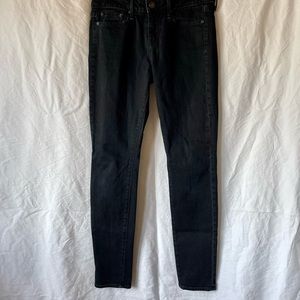 Vince “sulphur black resin” skinny jeans - size 27